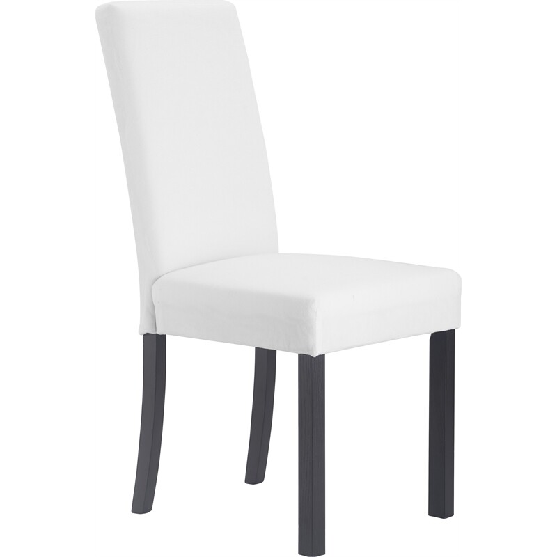 Click Decor Grayson Slipcover Dining Chair Set of 2 Ivory 887909109702