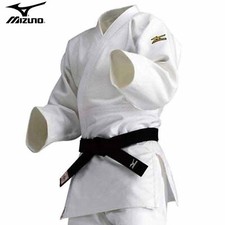 MIZUNO Judo gi Giacca Judogi YUSHO Bianco IJF Omologato Ufficiale 22JM5A1801