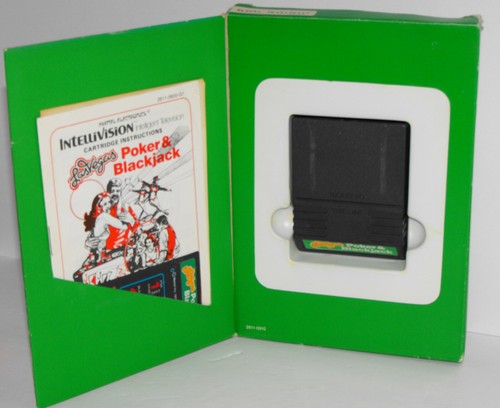 Intellivision 5 game lot W/ box overlays manuals Astrosmash NFL MLB POKER triple - Picture 5 of 11