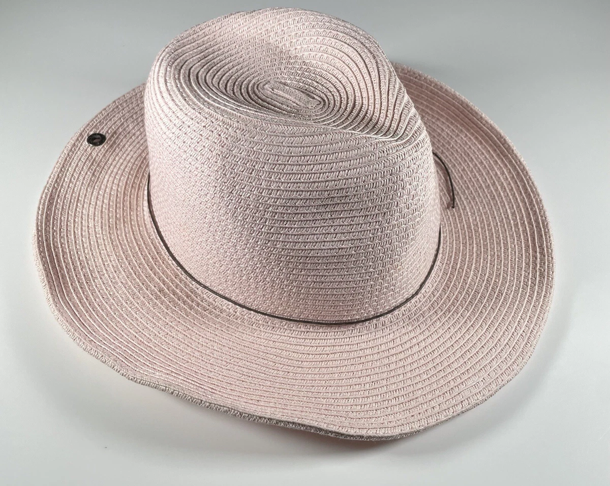 Peter Grimm Pink 100% Paper Sun Hat Peter Grimm Pink Wide Brim Floppy Sun Hat | Mercari main image 2