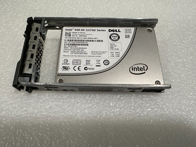 6P5GN DELL Intel DC S3700 200GB 6Gb/s 2.5INCH SATA SSD SSDSC2BA200G3T w/Tray