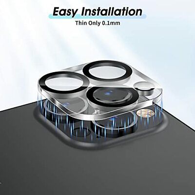 3x Protector De Lente Camara Para iPhone 13 Pro Max Vidrio Templado  Protectora