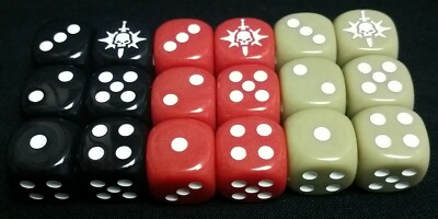 Warcry Catacombs Warhammer Age of Sigmar SEALED 18 Dice16mm Games Workshop 40K