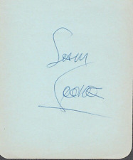SAM COOKE Signed Autograph 4x6 Album Page JSA LOA R&B Soul You Send Me SAM COOKE Signed Autograph 4x6 Album Page JSA LOA R&B Soul You Send Me