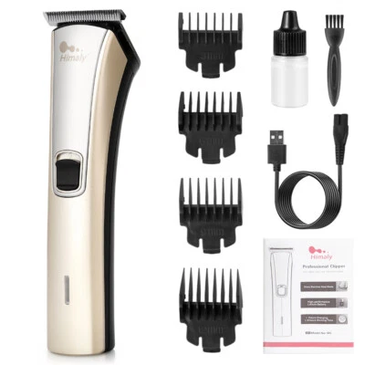 HIMALY Profi Haarschneider Haarschneidemaschine Bartschneider Trimmer Rasierer USB