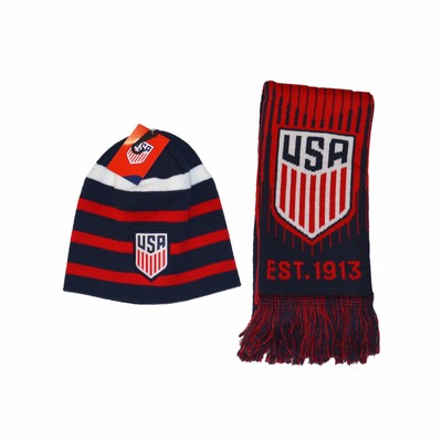 usa soccer winter hat
