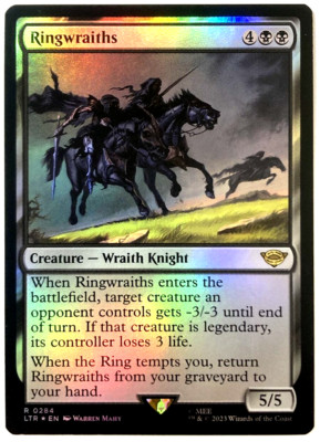 MTG Ringwraiths *FOIL* The Lord of the Rings: Tales of Middle-earth 0284 LP