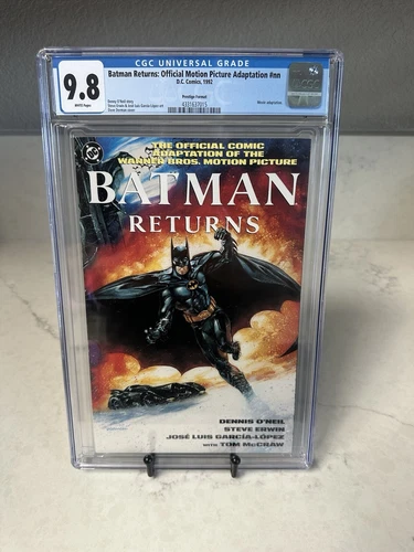 DC Comic Batman Returns: Official Motion Picture Adaptation Graded CGC 9.8