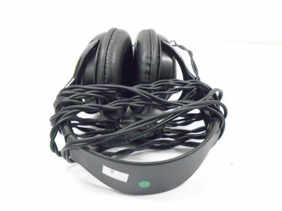 Auriculares Labtec Over The Ear negros Elite-825 Foto 3 de 4