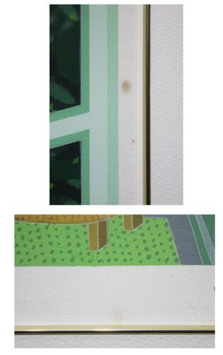 Thomas McKnight "Window" Screen Printing Pencil-Signature Mat And Framed ED300 - Picture 8 of 9