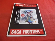Saga Frontier Playstation 1 PS1 Vidpro Promo Display Card ONLY