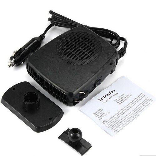 12v Car Auto Fan Ceramic Heater Heating Windscreen Demister Defroster Portable - Picture 3 of 11