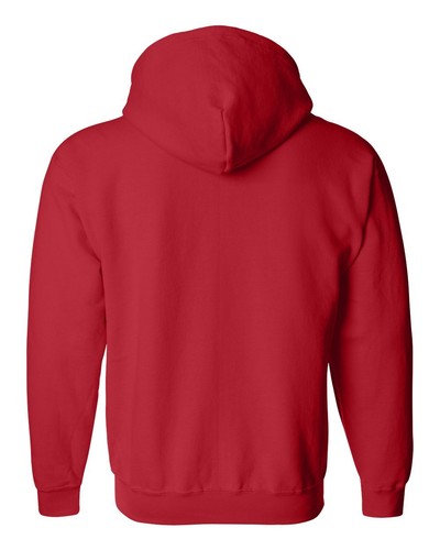 Sudadera con capucha Gildan mezcla pesada con cremallera completa 18600 S-5XL estilo sostenible - Imagen 30 de 38