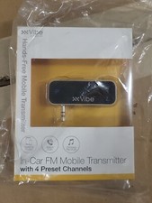 Vibe In-car FM Mobile Transmitter With 4 Preset Channels