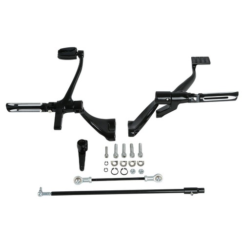 Forward Control Footpeg Lever Linkage Fit For Harley Sportster 883 Iron 09-13 12 - Picture 3 of 8