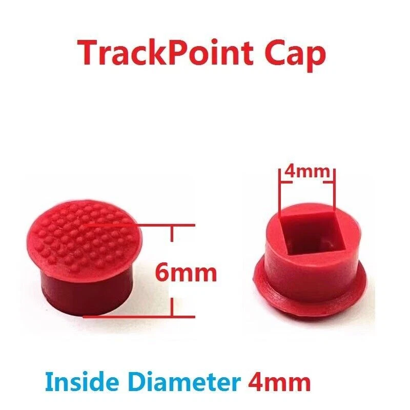 10x Red TrackPoint Caps Mouse Pointer for Lenovo Thinkpad T410 T420 T430 R400 - Image 4 of 4