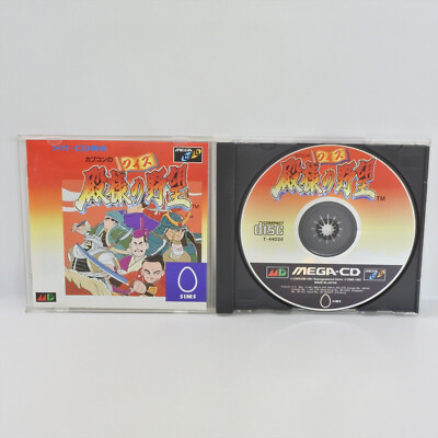 CAPCOM NO QUIZ TONOSAMA NO YABO Mega CD Sega Japan Game mcd
