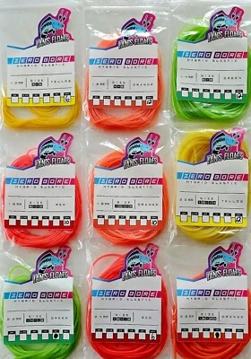 IAN'S FLOATS ZERO BORE HYBRID ELASTIC 7 LENTHS & 9 SIZES MATCH POLE FISHING