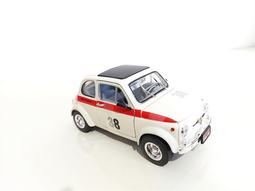 Fiat 500 Abarth 695SS Bianco del 1963 - 1/18 Road Signature - Foto 6 di 7