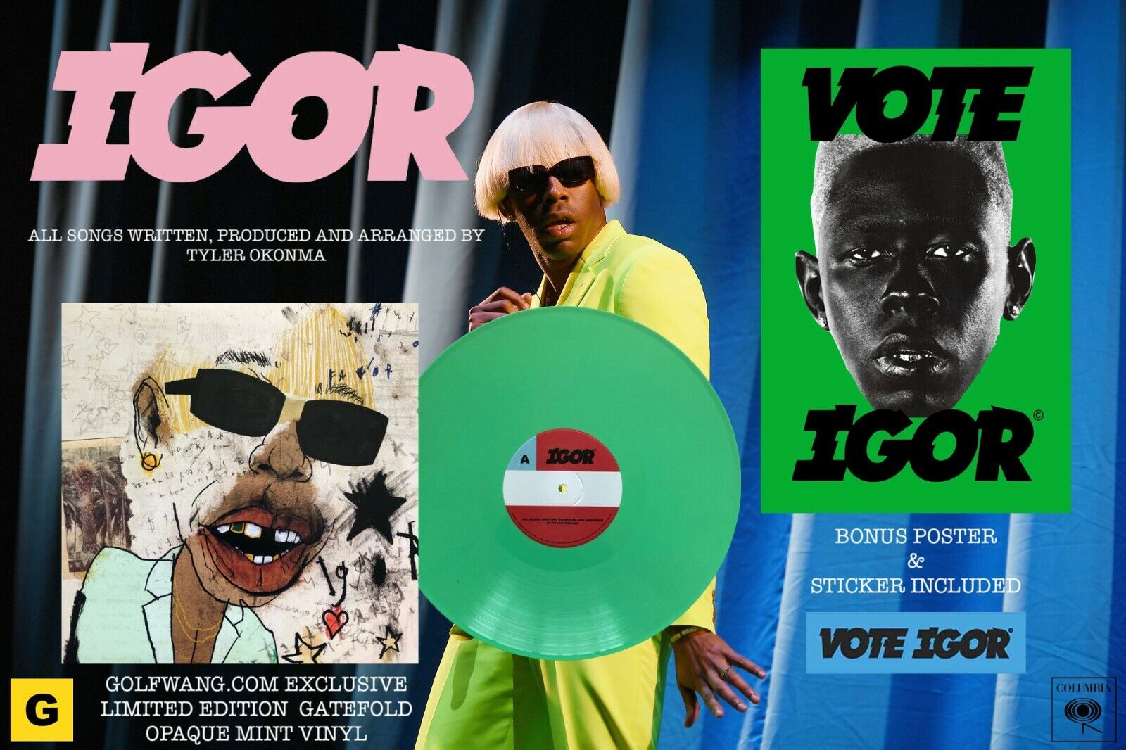 Tyler, the Creator - Igor Album Cover Poster