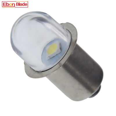 White 3V 4.5V 6V 12V 18V P13.5S LED Work Light Flashlight Torch Replacement Bulb