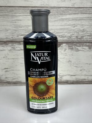 NATUR VITAL Color Safe Hair Mask Black Damaged Hair Repair 300ml