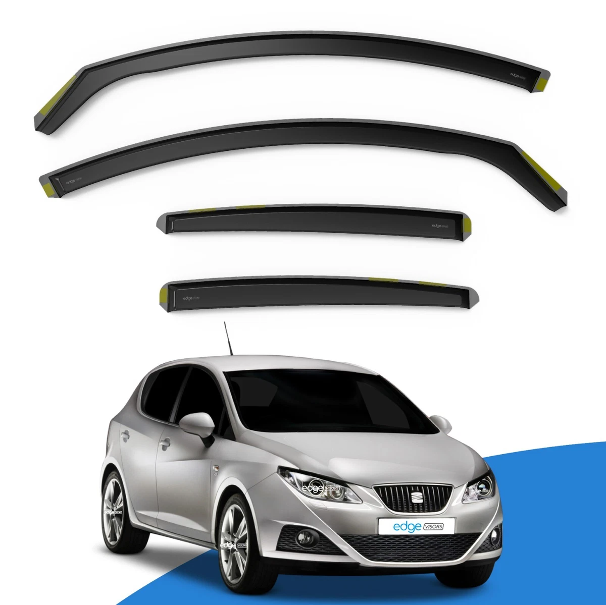 Seat ibiza 6j wind cheap deflectors