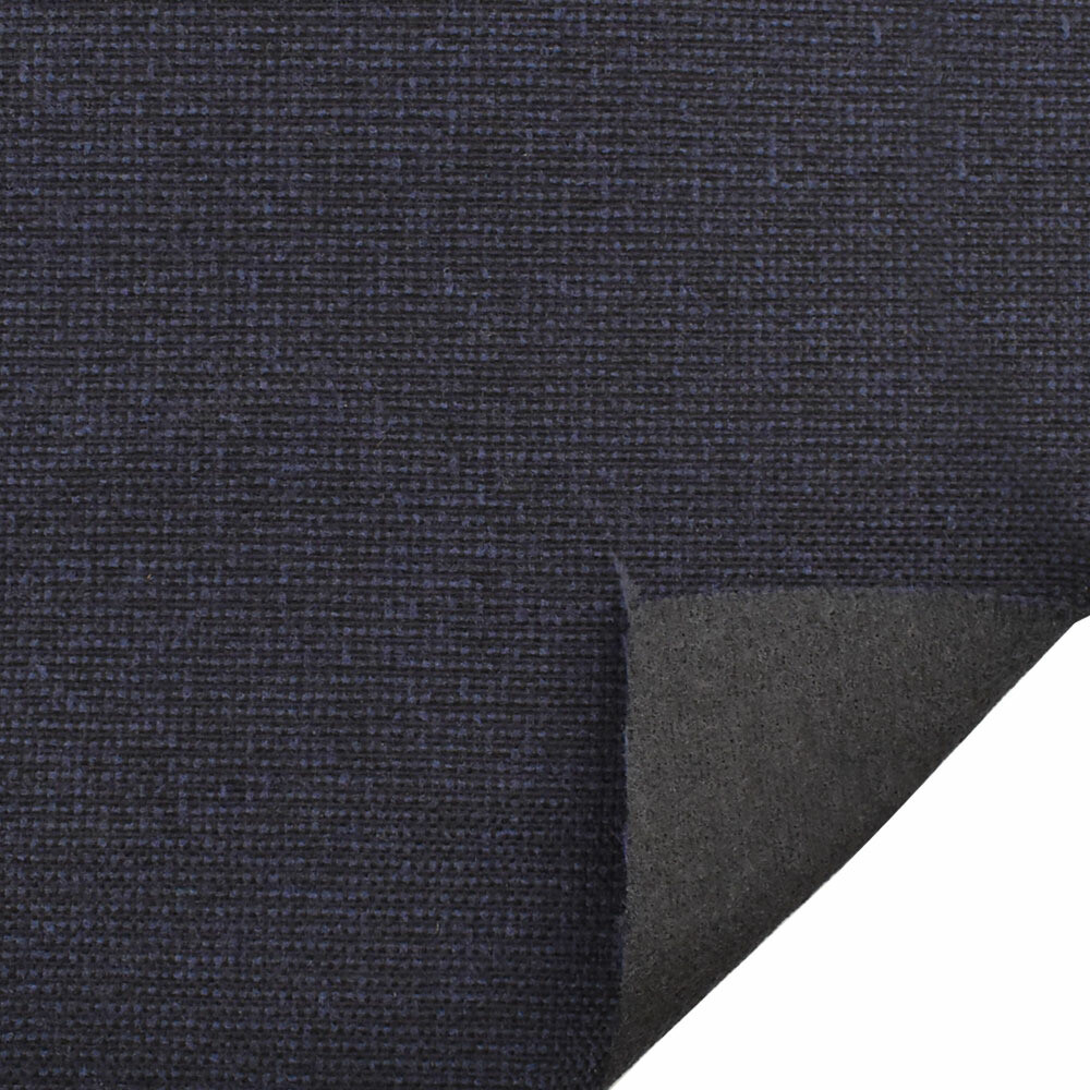 Boat Woven Pattern Fabric | Black / Navy 56 Inch (YD)