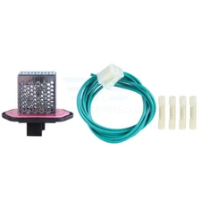 Heater Blower Motor Resistor For 2009-12 Honda Fit 1.5L l4 w/ Pigtail Harness