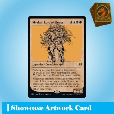 Myrkul, Lord of Bones | MTG | Baldur's Gate | NM | EN | Rare | Showcase Artwork