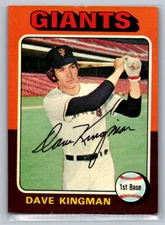 Dave Kingman 1975 Topps #156 San Francisco Giants 3R3A4