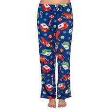 Women's Parker Bros Monopoly Board Game Pajama Lounge Pants Sleepwear