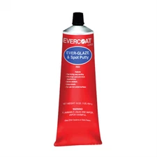  FIB.403 Fibre glass Evercoat EVER-GLAZE 100403 Spot Putty, 4 lb Tube, Red, Past