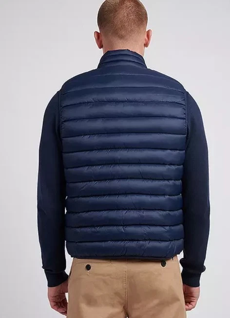 Chaqueta Gilet Acolchada U.S. Polo Assn En Azul Marino Oscuro Talla S (ccn117) - Imagen 3 de 4