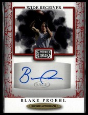 2021 SAGE Premier Draft #A145 Blake Proehl Autographs Red