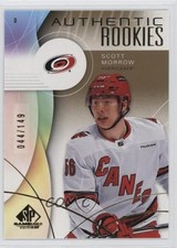 2024 Upper Deck SP Game Used Authentic Rookies Gold /149 Scott Morrow #257 00ba
