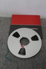 AMPEX RED-BLACK  10.5 Metal 1/4 Reel To Reel ...
