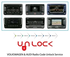 VW AUDI SKODA SEAT Radio Code, Volkswagen radio Unlock Service PIN Decode