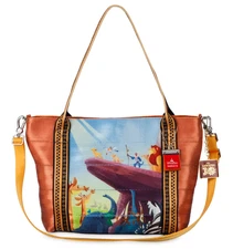 Harveys Seatbelt Disney Lion King 30th Anniversary Poster Tote Shoulder Bag NEW