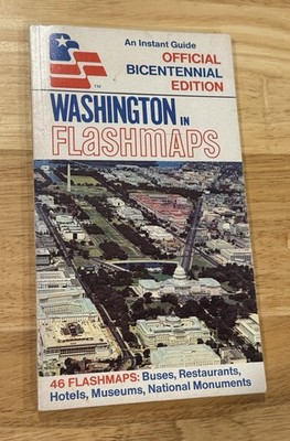 Washington in Flashmaps Official Bicentennial Edition Map Book 1975