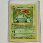 Wizards of the Coast Venusaur 15/102 Base Set Shadowless Holo Rare English 1999