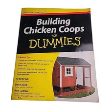 Building Chicken Coops for Dummies 2010 Paperback Book