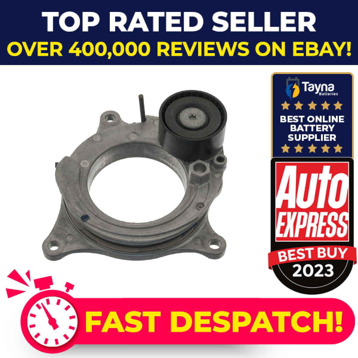 Aux Belt Tensioner 49526 Febi Drive V-Ribbed 11288570439 11288580360 16620WAA01