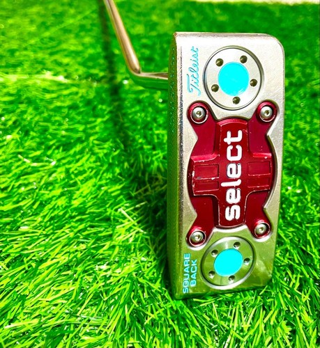 Scotty Cameron Studio Select Squareback Tiffany Blue Custom Putter 34in