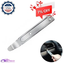 1Pc Pry Bar Trim Removal Tool Pry bar tool Metal Thin Edge Car Trim Removal Tool