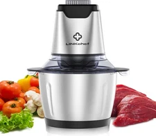 Food Chopper, 5 Cup Food Processor Mini Electric, 1.2L 250W Meat Grinder 
