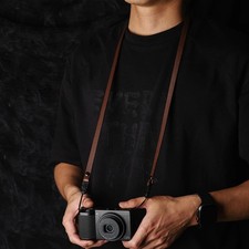Genuine Leather Camera Strap Quick Release Shoulder Neck Sling DSLR High Quality