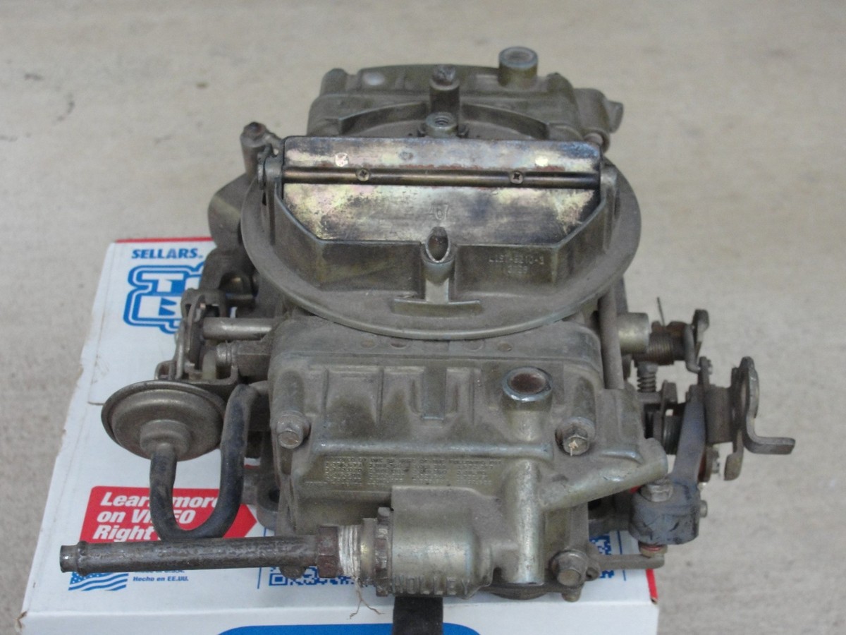 Vintage Holley Carburetor 6210-3 Spread Bore 650 CFM Double Pumper