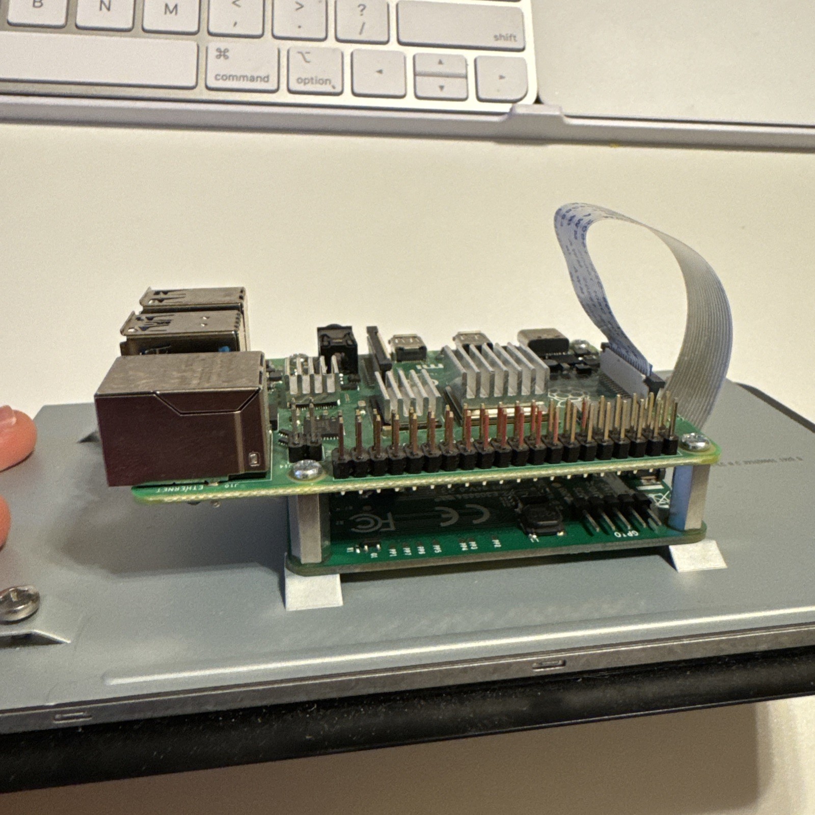 Raspberry Pi 4 Model B + 7 in Pi Screen | eBay