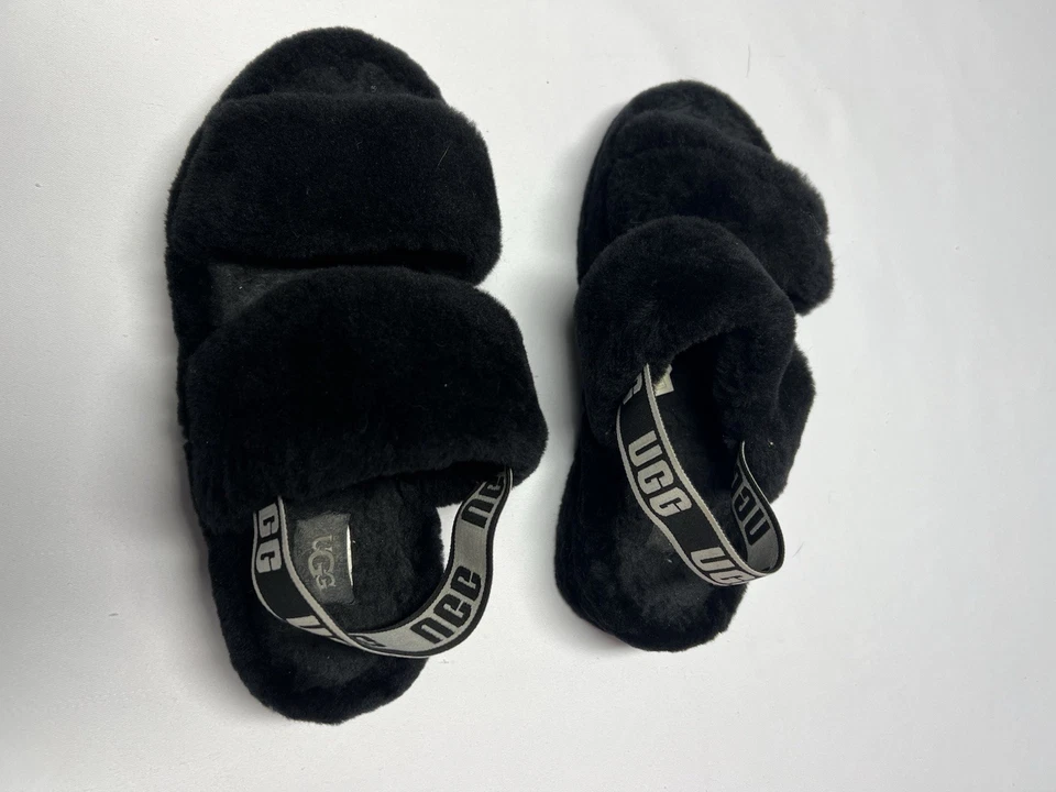 ugg pelusa sí diapositivas talla 11 Foto 3 de 4